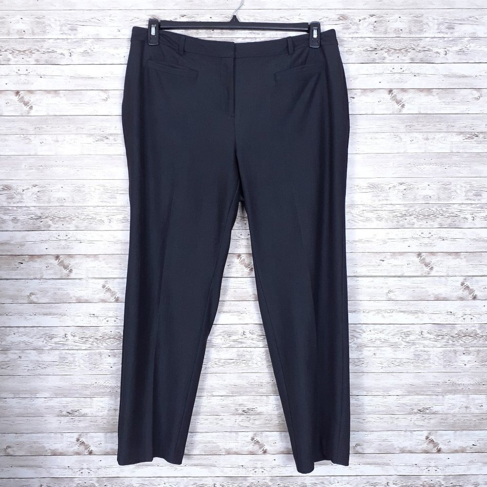 Avenue Womens Dress Pants Sz 16 Gray 940